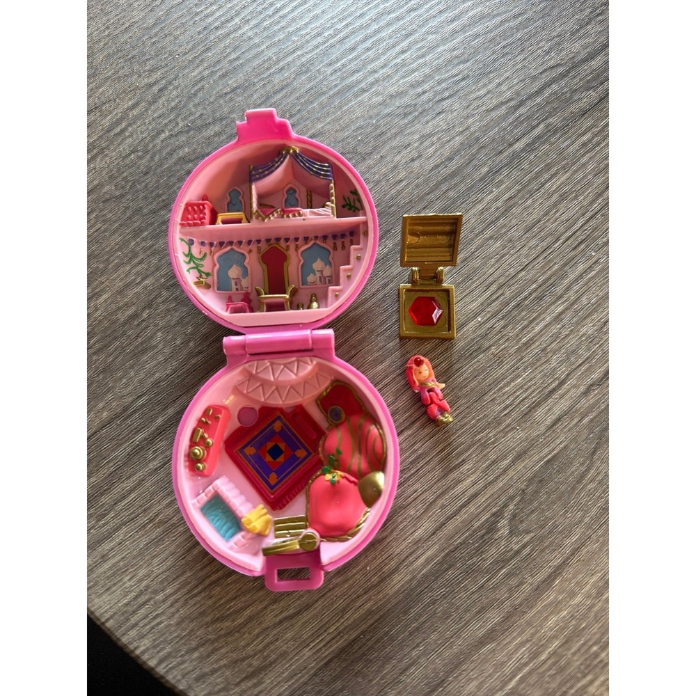 1992 Bluebird Polly Pocket Jeweled Palace Ruby Eastern Paradise Incomplete